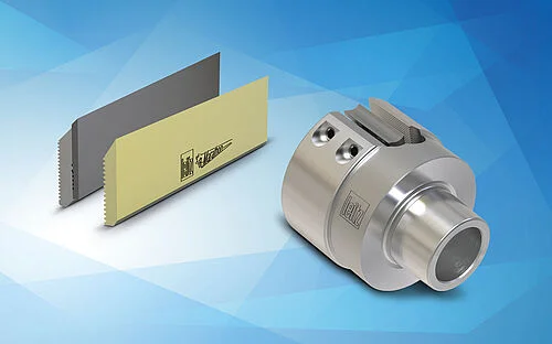 蓝帜带锯齿背板刀片的刨削/铣型刀盘