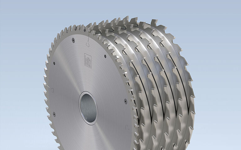 蓝帜扇形粉碎锯