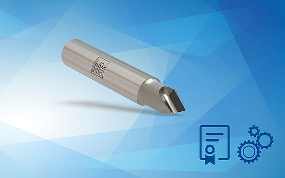 蓝帜Diamaster PRO Z 1 V槽柄铣刀