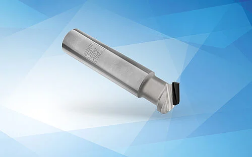 蓝帜金刚石V槽柄铣刀