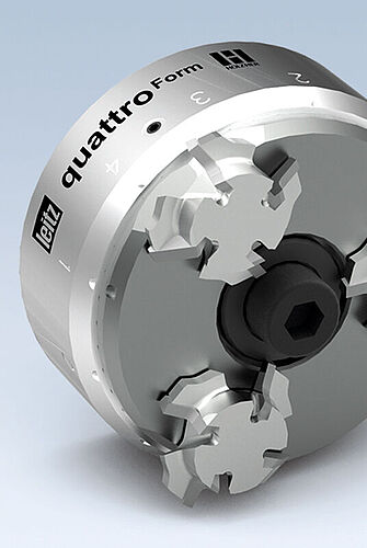 蓝帜Quattro Form铣型刀具系统