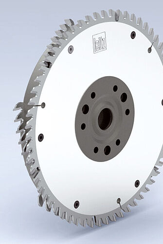 蓝帜扇形粉碎刀组