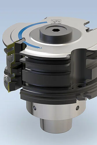 蓝帜ProfilCut Q Premium铣型刀具系统