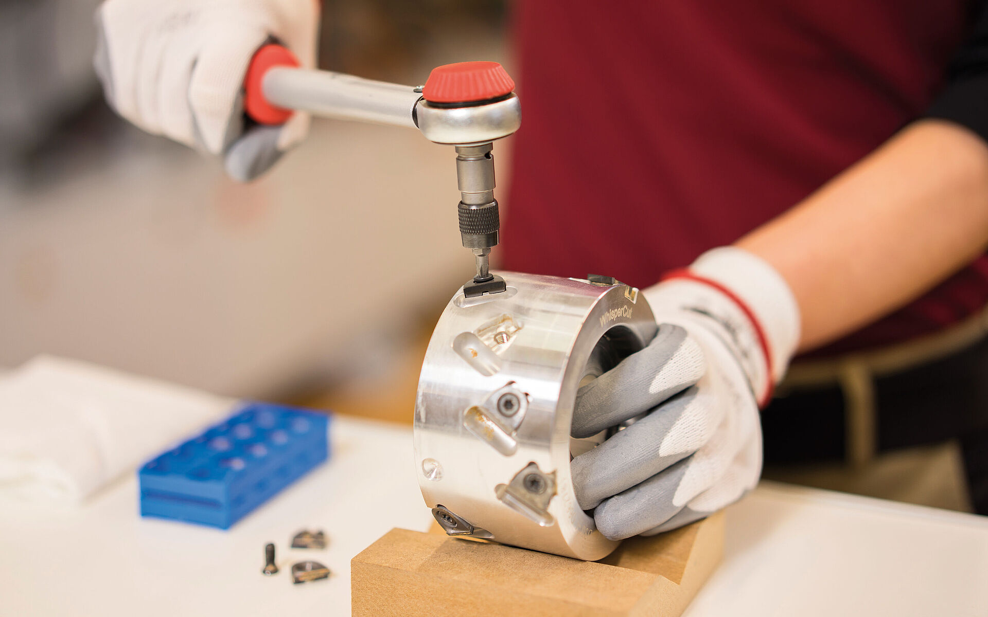 蓝帜金刚石WhisperCut®预铣刀盘