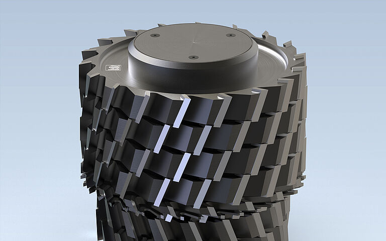 蓝帜阶梯刨刀套刀