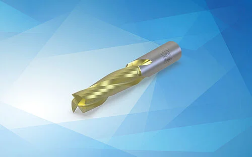 蓝帜VHM带马拉松涂层的精修螺旋柄铣刀