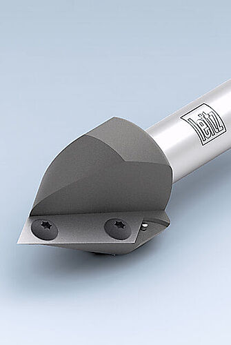 蓝帜带转位刀片的Z1精修刀