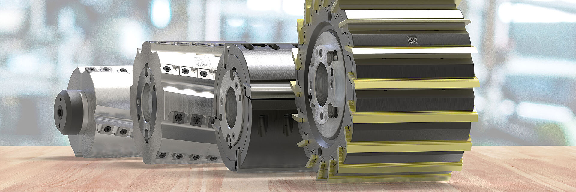 蓝帜刨削刀盘系统