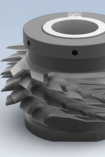 蓝帜单片组合指接刀