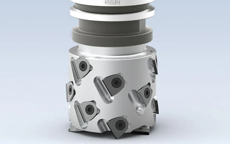 蓝帜WhisperCut® PRO带柄轴的预铣刀