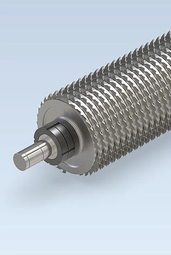 蓝帜主轴粉碎刀组