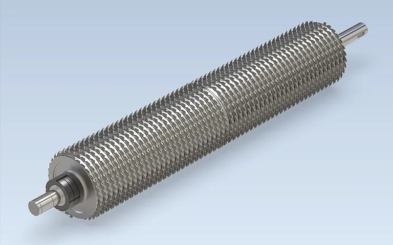 蓝帜主轴粉碎刀组